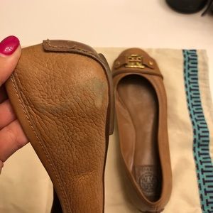 Tory Burch Tan Flats